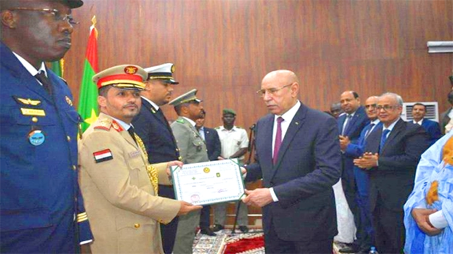 ضباط يمنيون يحققون تفوقا لافتا في كلية القيادة والأركان بموريتانيا